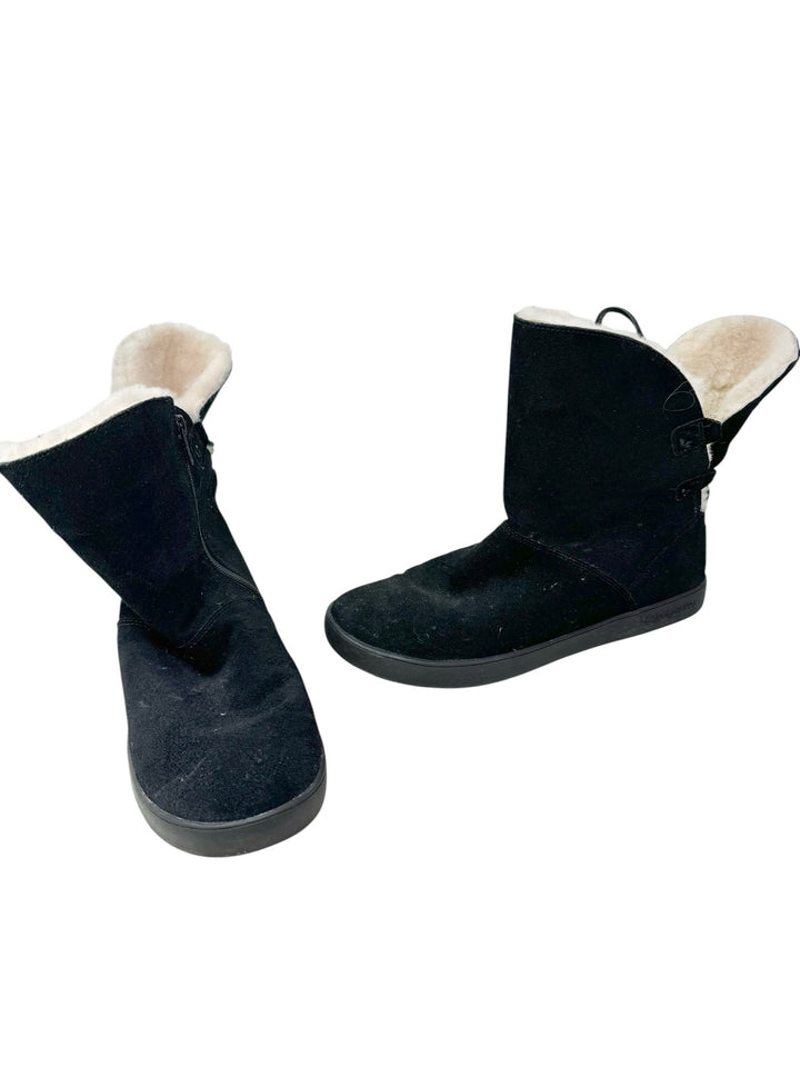 Shoe Size 10 Ugg Black Suede Boots
