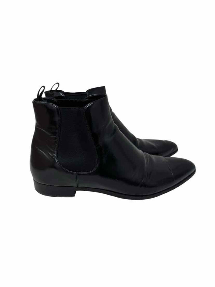 Shoe Size 41 PRADA Black Leather Luxury - Boots