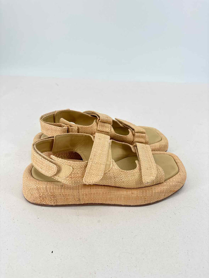 Shoe Size 8 LOEFFLER RANDALL Tan Sandals