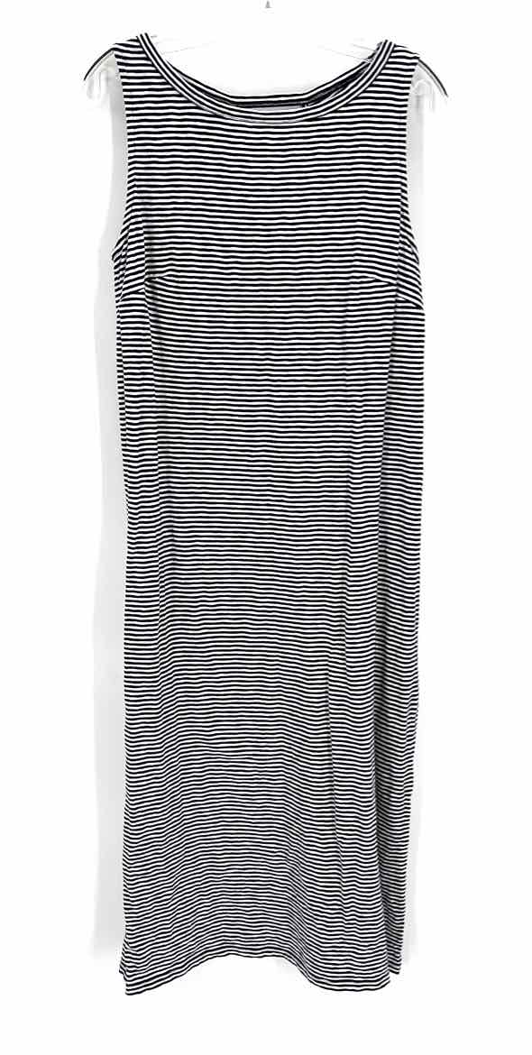 Size L Talbots Black/White Dress
