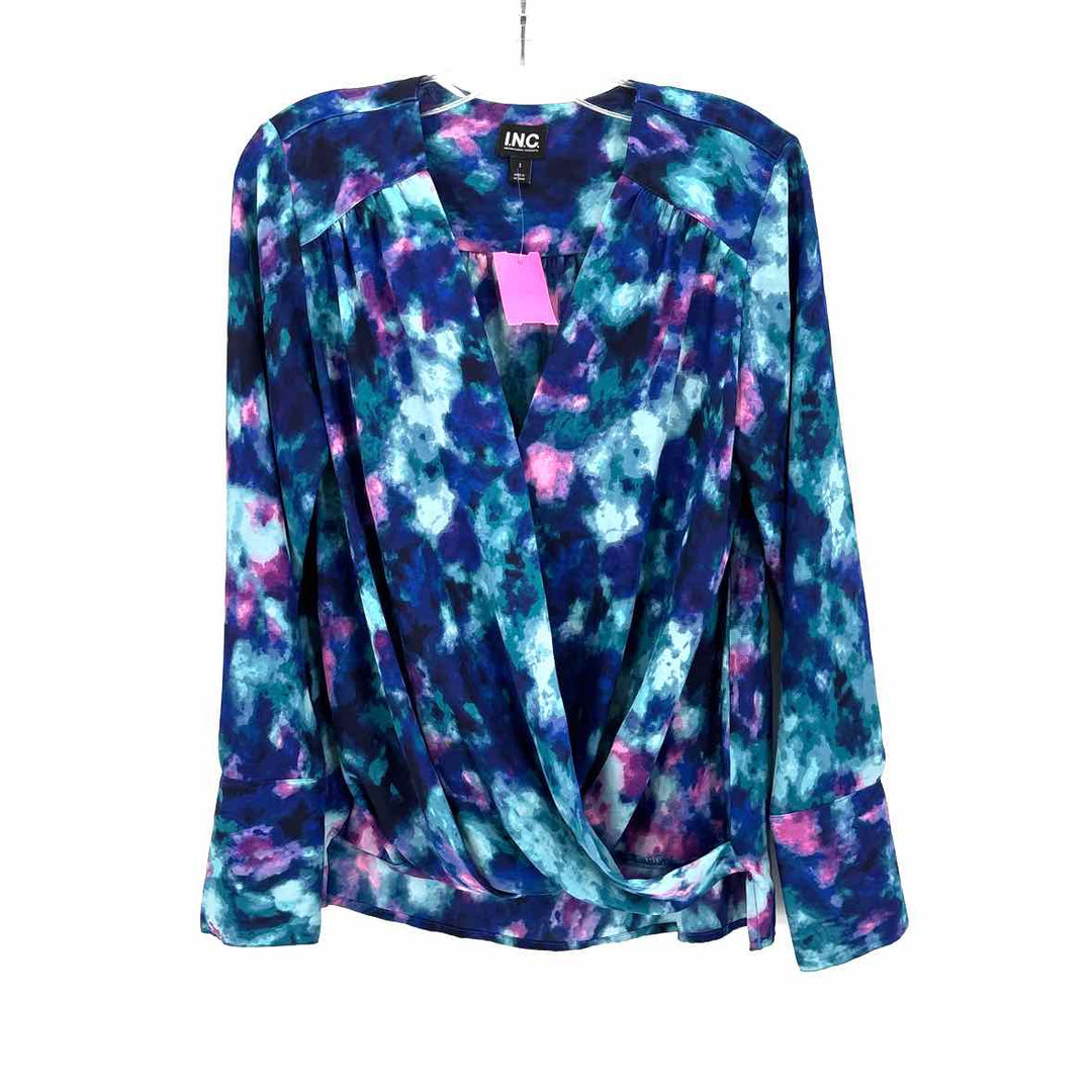 Size S INC Blue Shirt