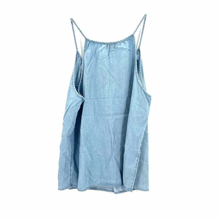 Size L LOFT Blue Chambray Shirt