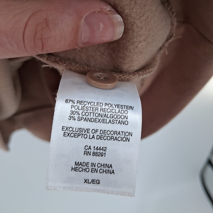 Size XL Tan Sweater