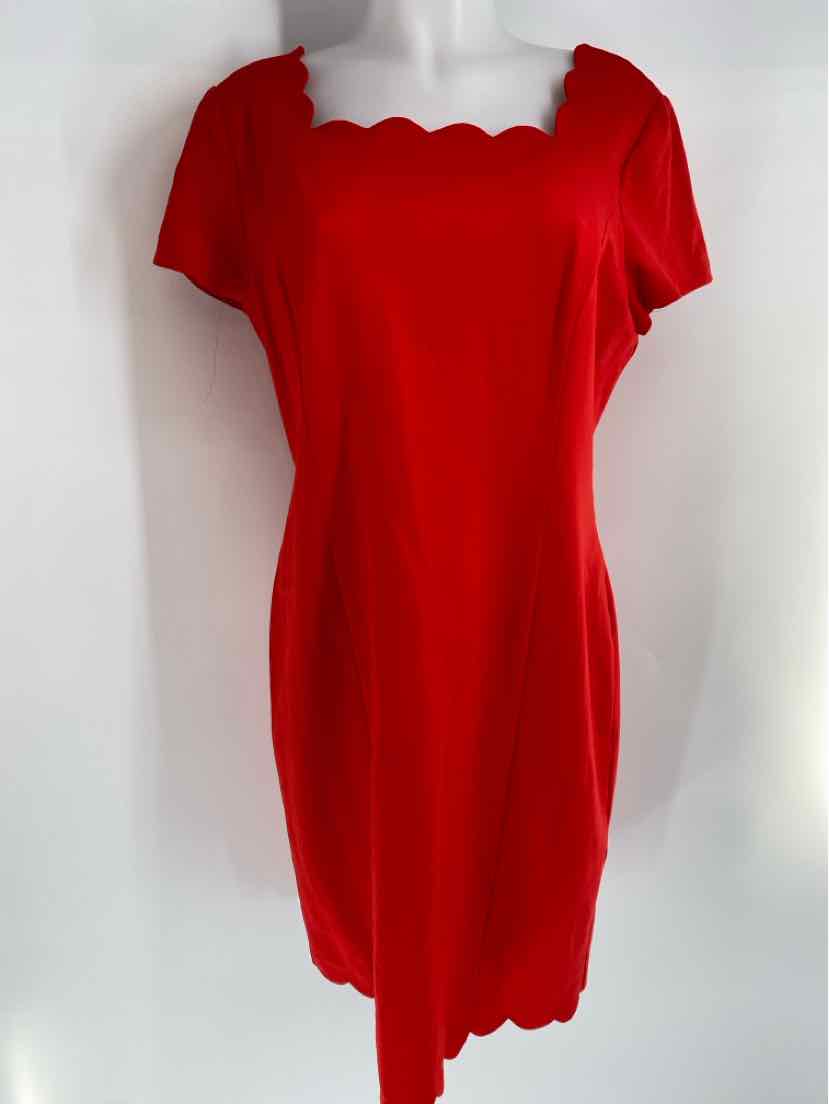 Size 14 Talbots Red Dress