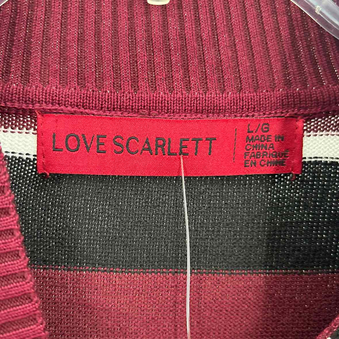 Size L Burgundy Sweater