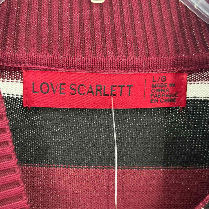 Size L Burgundy Sweater