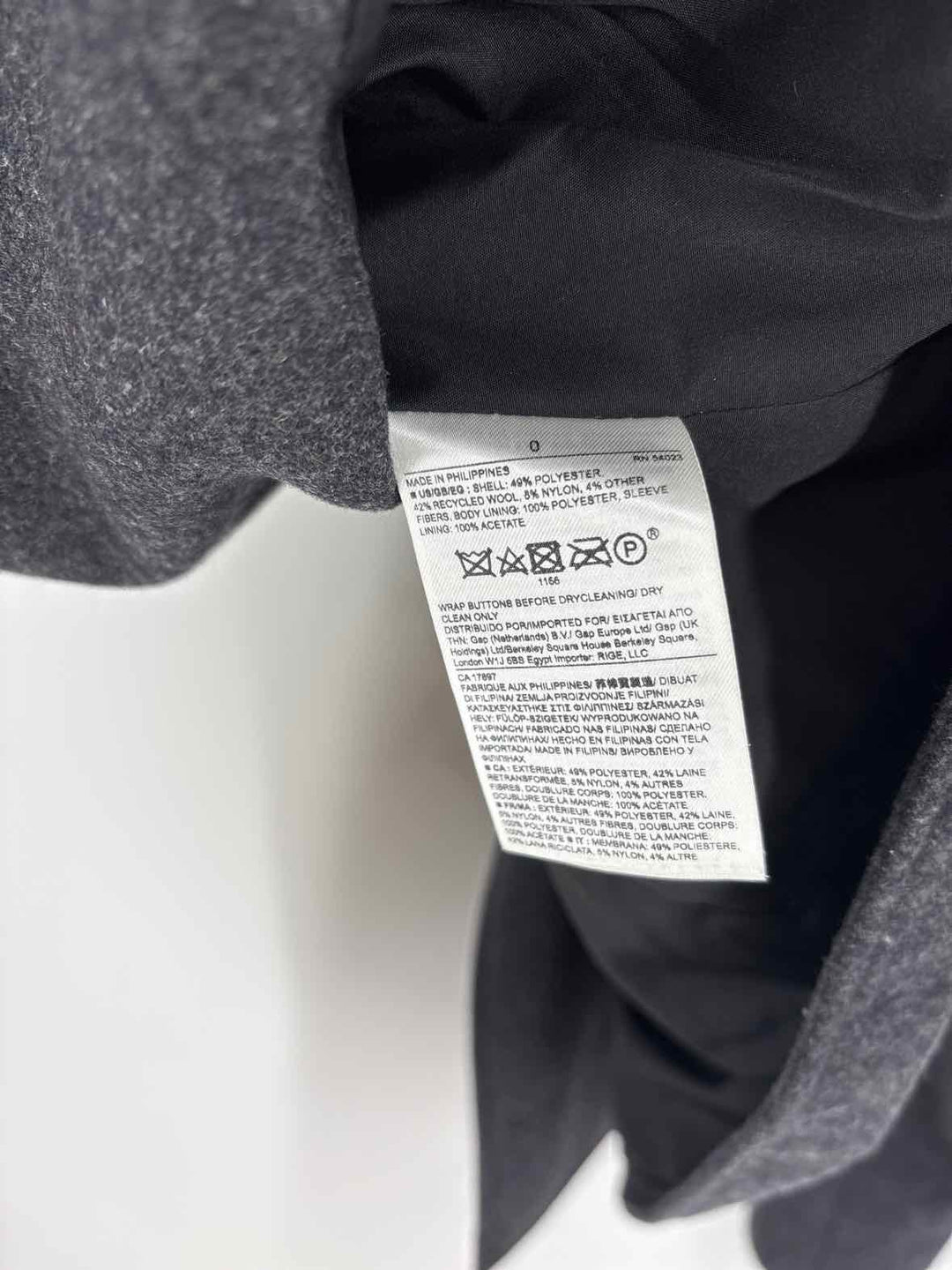 Size 9 Banana Republic Gray Wool Blazer