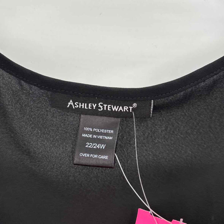 Size 22/24 Ashley Stewart Black Shirt