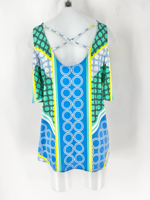 Size L KAARI Blue Shirt