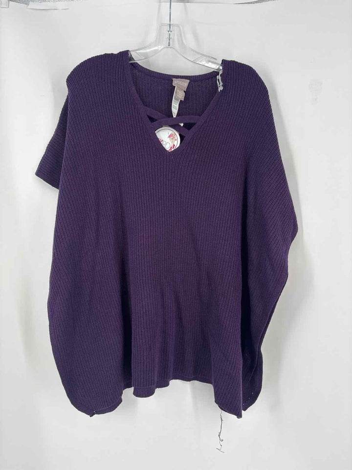 Size S/M Chico's Purple Sweater