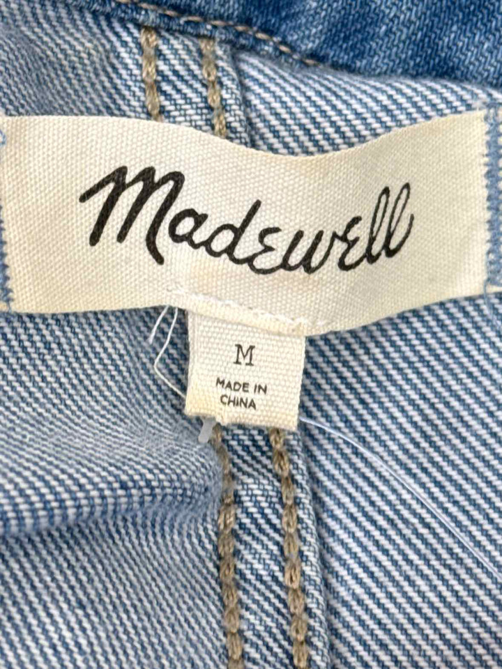 Size M MADEWELL Denim Romper