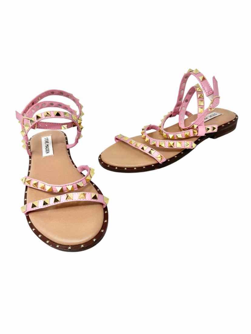 Shoe Size 6 Steve Madden Pink Sandals