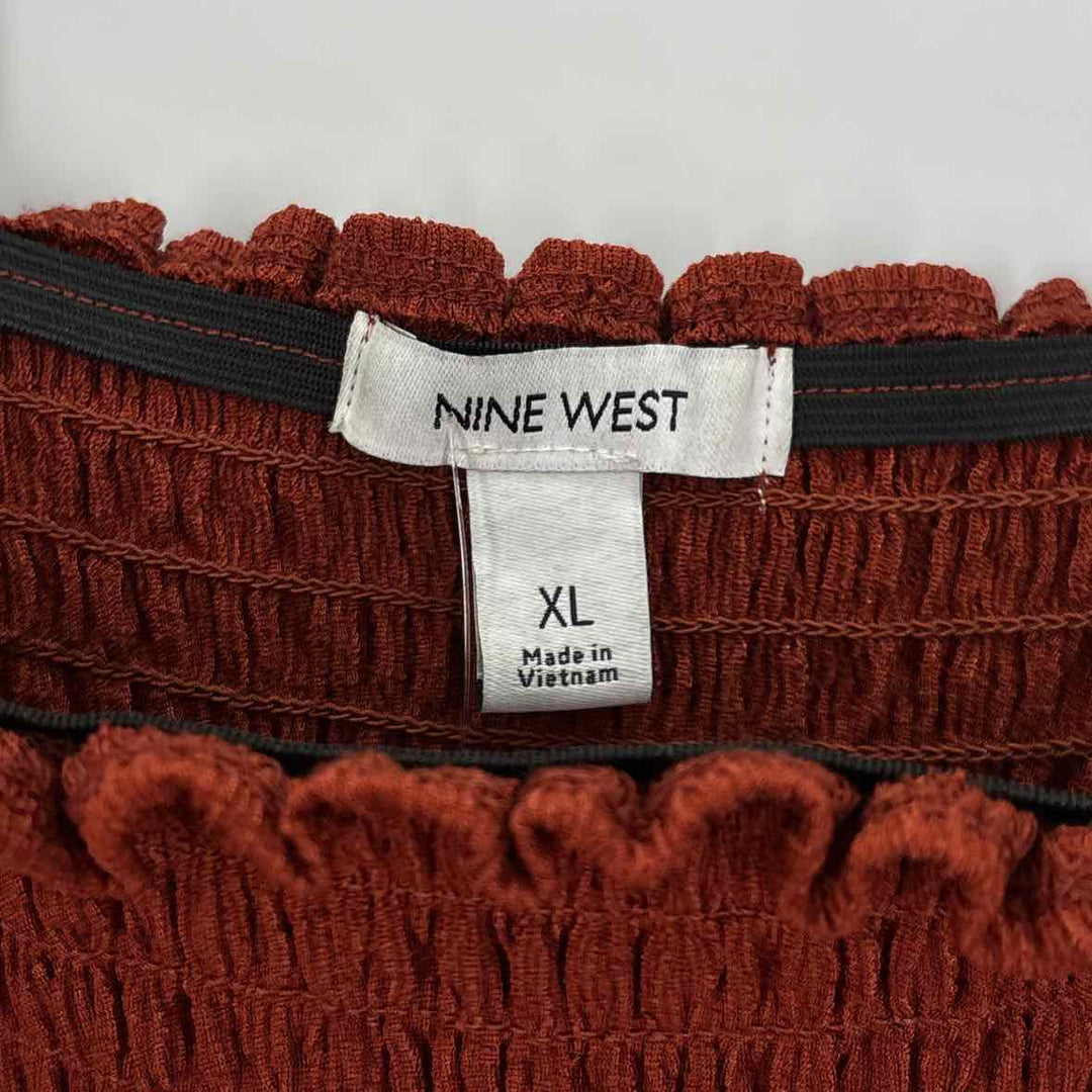 Size XL Nine West Burnt Orange Dress