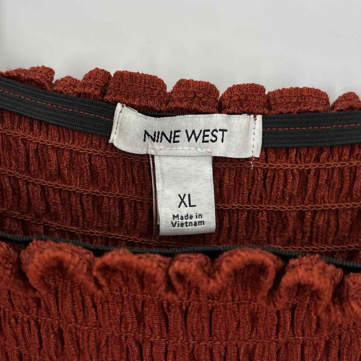 Size XL Nine West Burnt Orange Dress