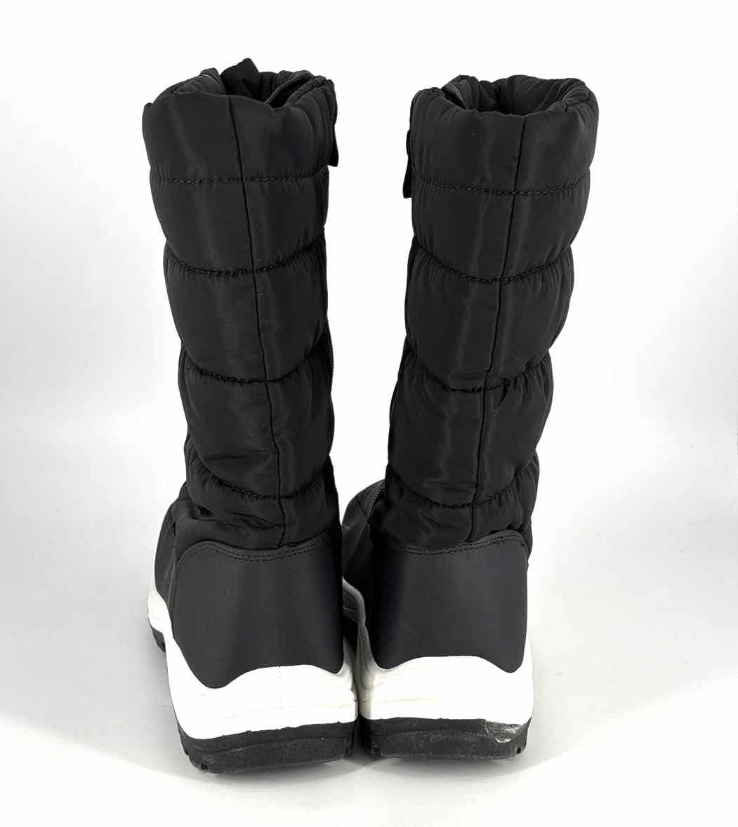 Shoe Size 42 Black Nylon Boots