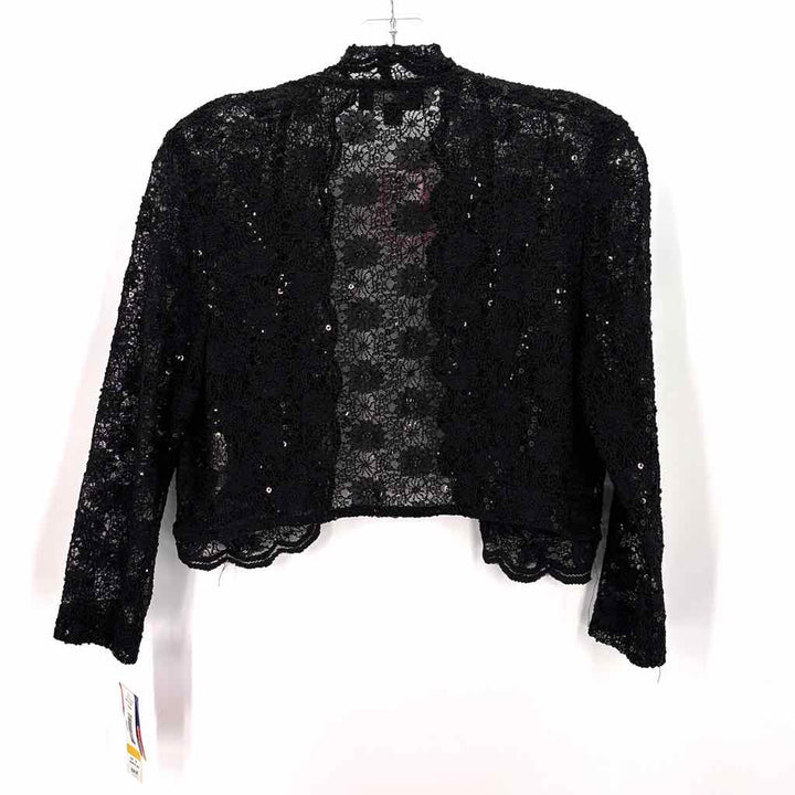 Size S R&M RICHARDS Black Lace Sweater