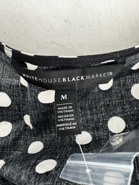 Size M White House Black Market Black Shirt