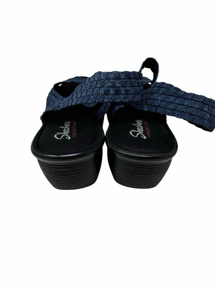 Shoe Size 10 Sketchers Blue Sandals
