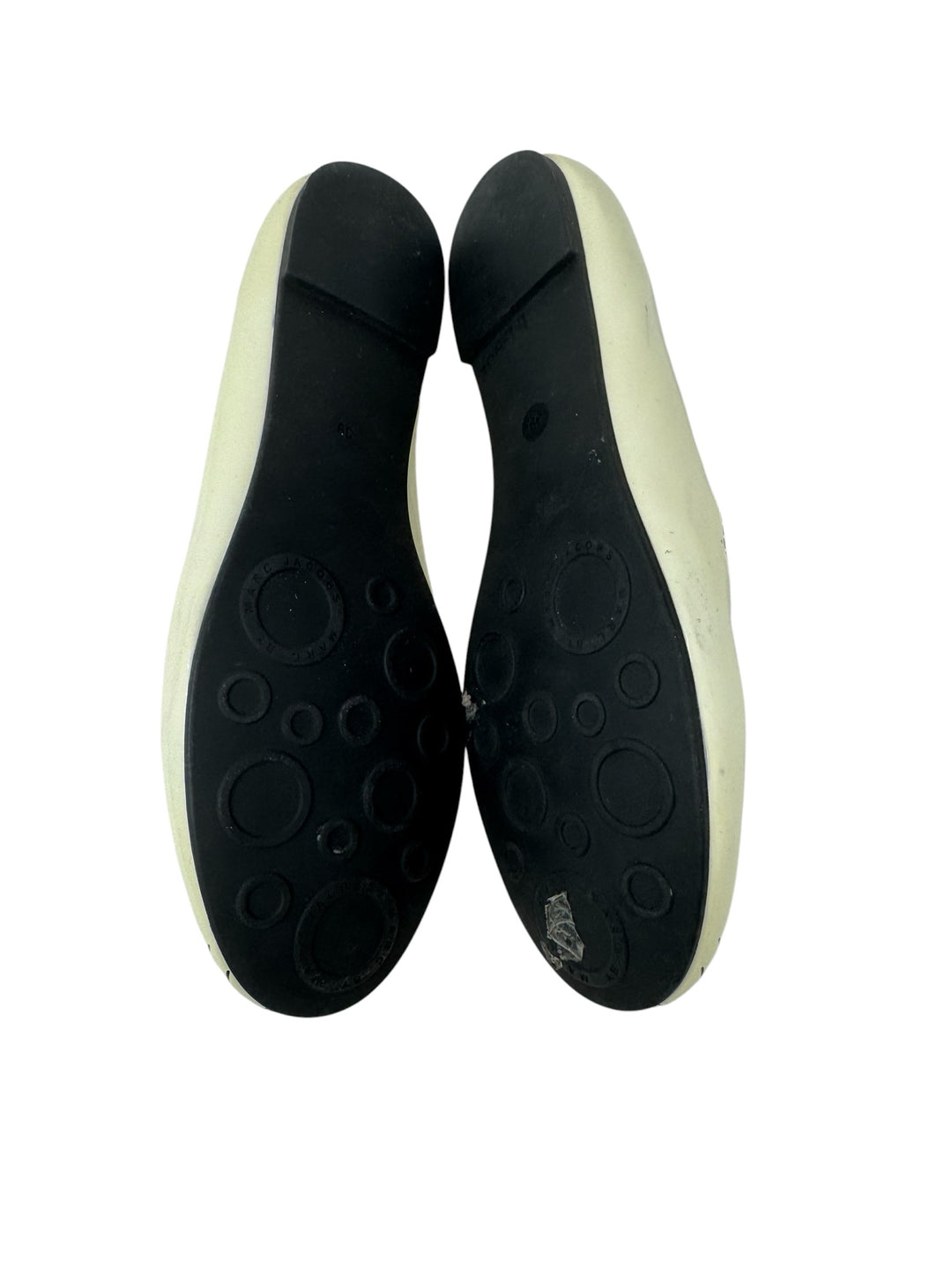 Shoe Size 39 MARC BY MARC JACOBS Ivory Leather Flats