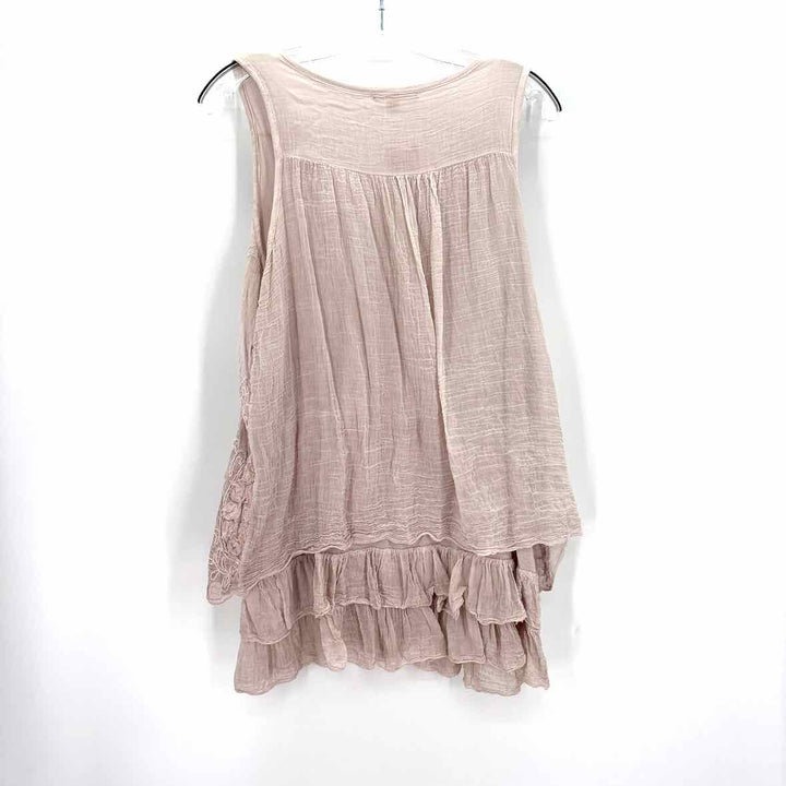Size XL BELLE FRANCE Pink Shirt