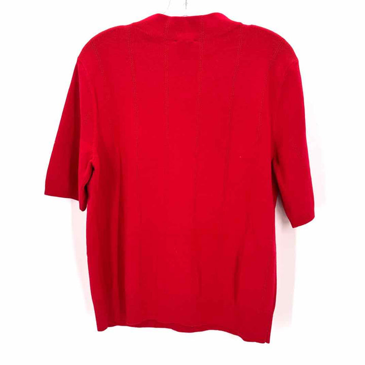Size XL Talbots Red Knit Shirt
