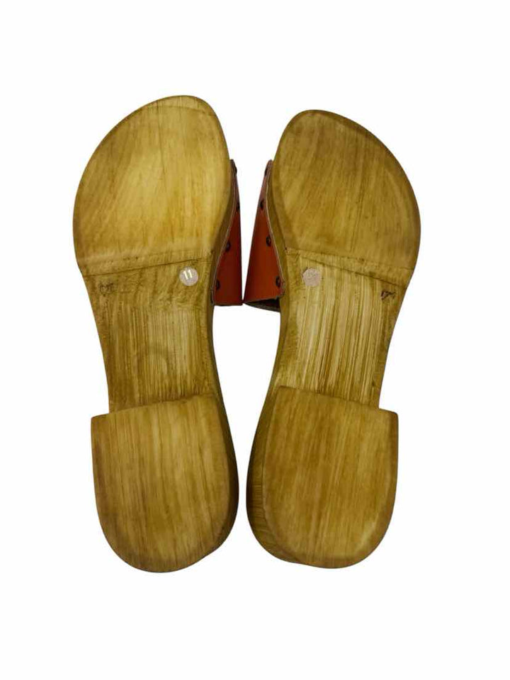 Shoe Size 11 SEYCHELLES Orange Sandals