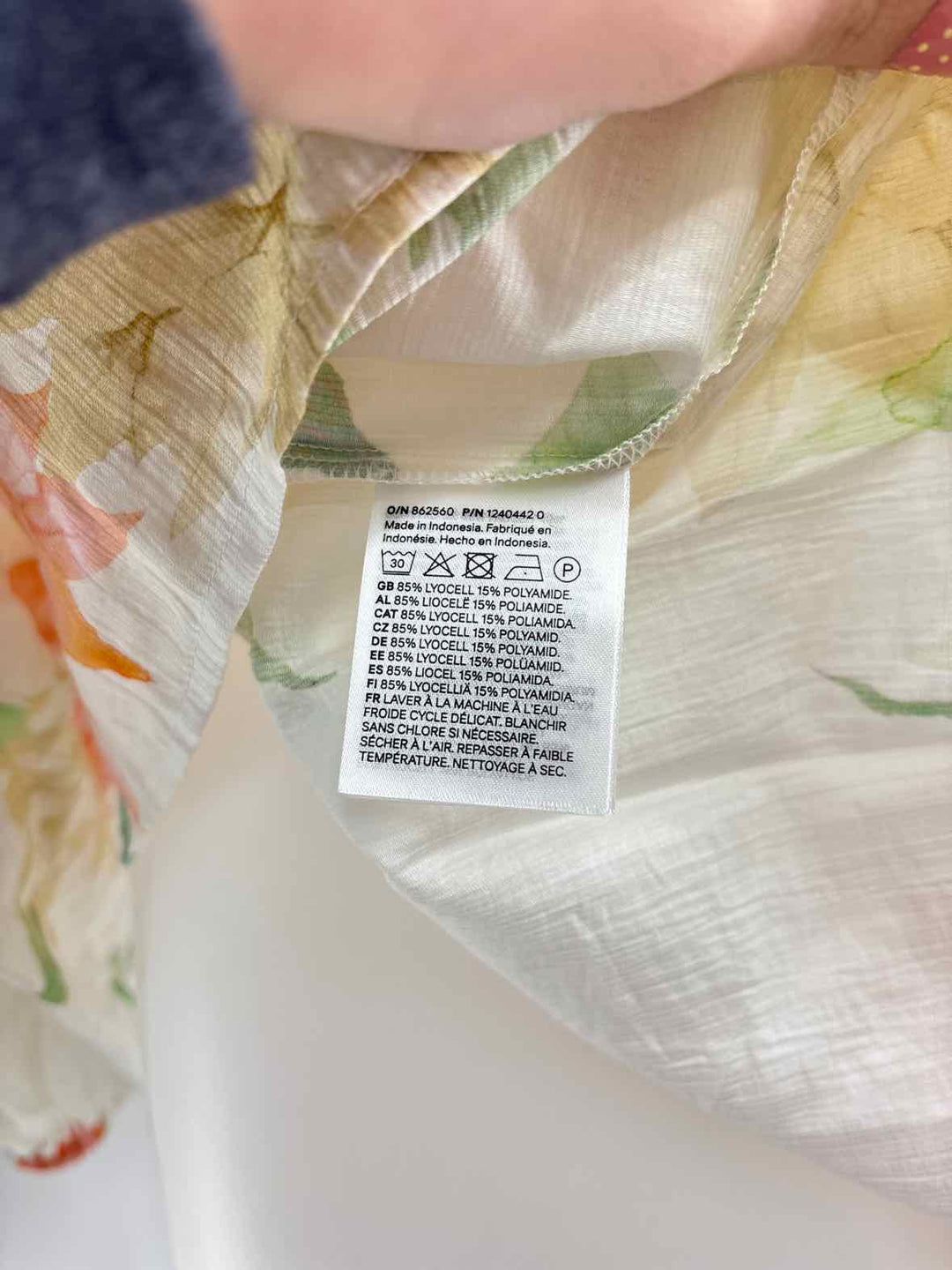 Size L H&M Ivory Dress