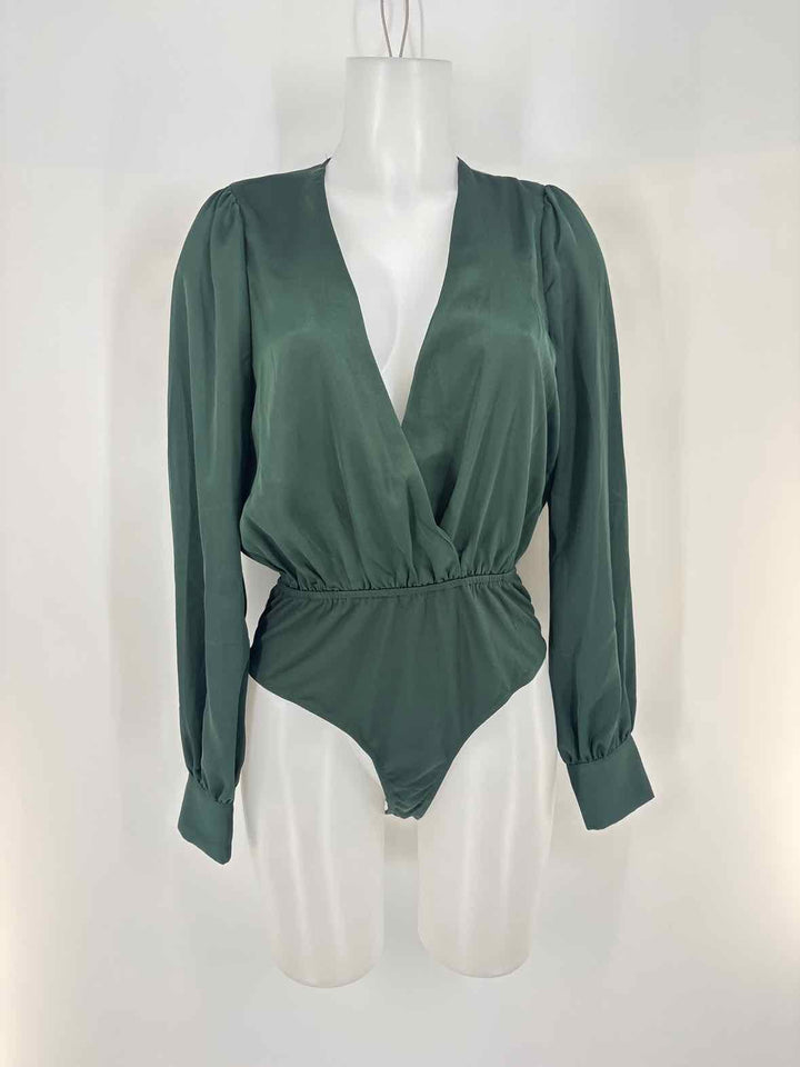 Size M Forever 21 Green Bodysuit