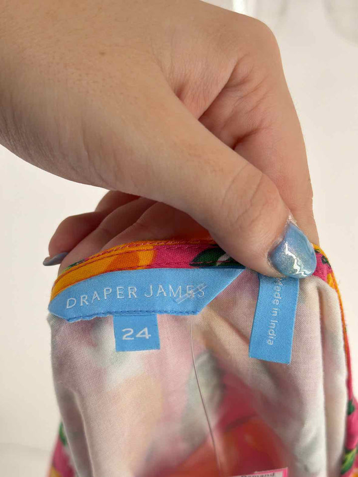 Size 24 DRAPER JAMES Pink Dress