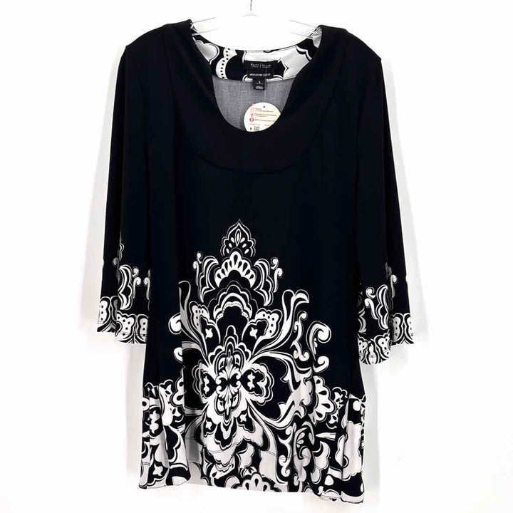 Size L White House Black Market Black Shirt