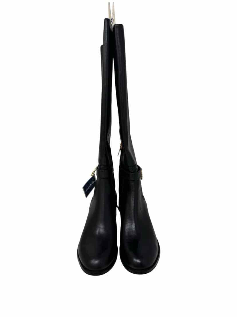 Shoe Size 8 Michael Kors Black Leather Luxury - Boots