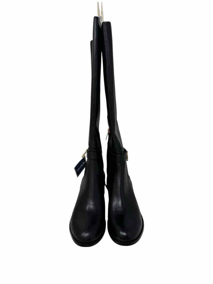 Shoe Size 8 Michael Kors Black Leather Luxury - Boots