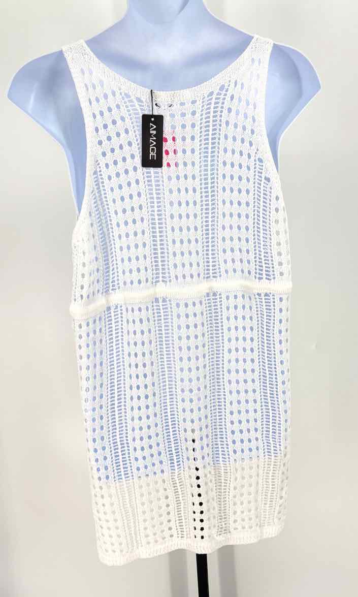 Size XXL White Knit Shirt