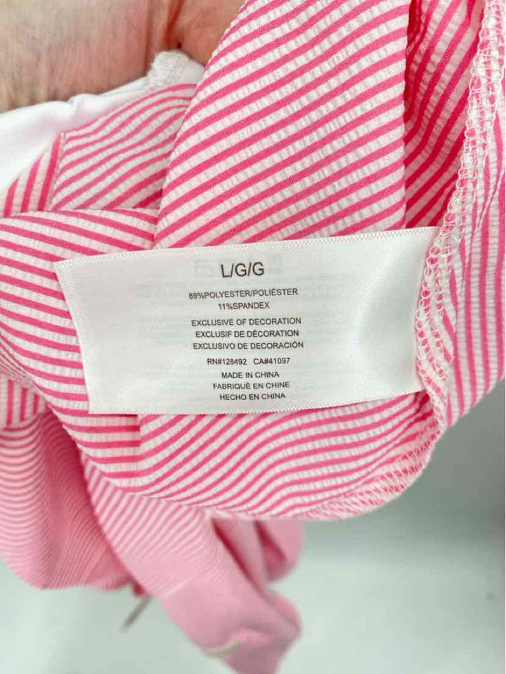 Size L PINK PRINT Dress