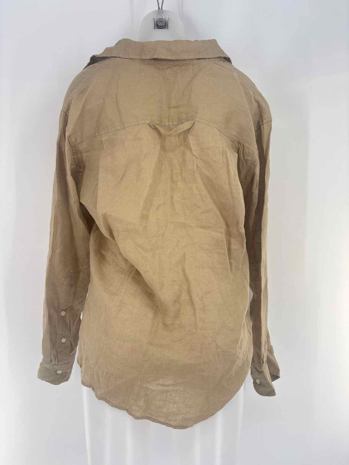 Size M CITIZENS OF HUMANITY Brown Shirt
