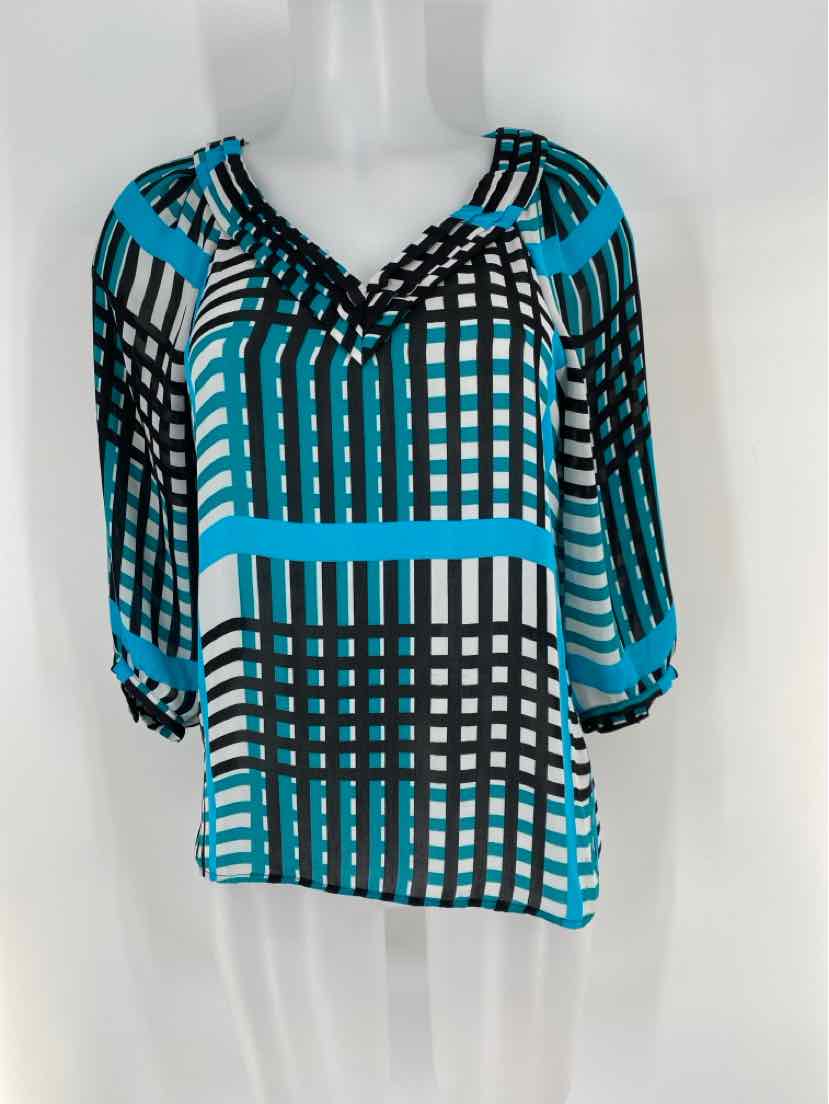 Size XS Banana Republic Blue Print Shirt