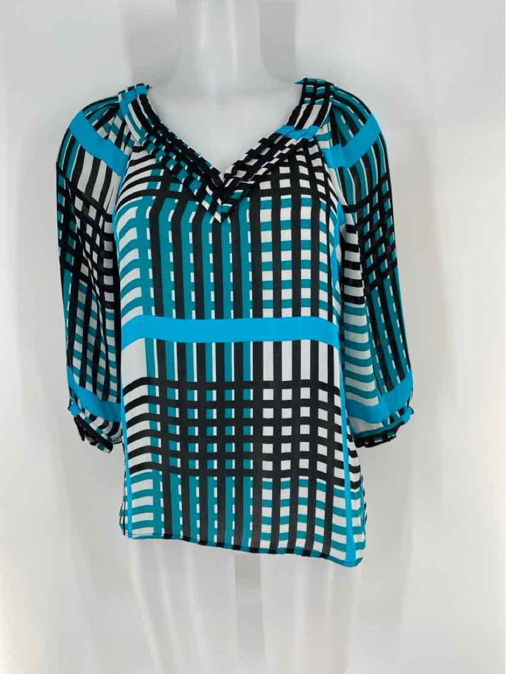 Size XS Banana Republic Blue Print Shirt