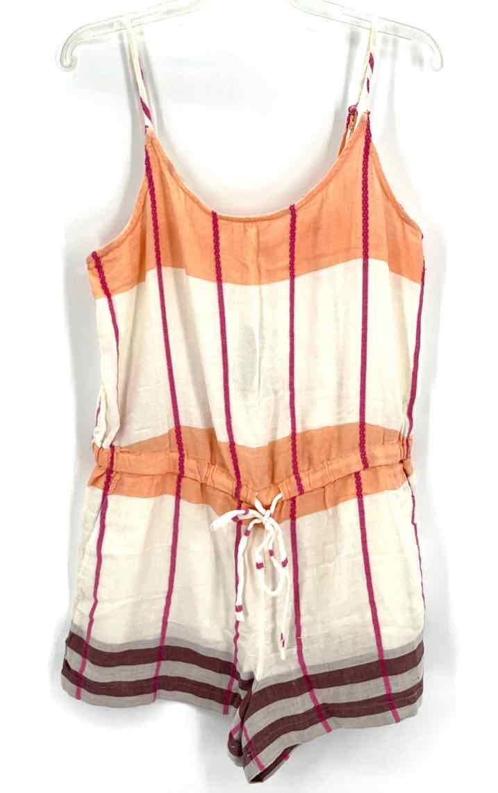 Size M LOU & GREG Orange Romper