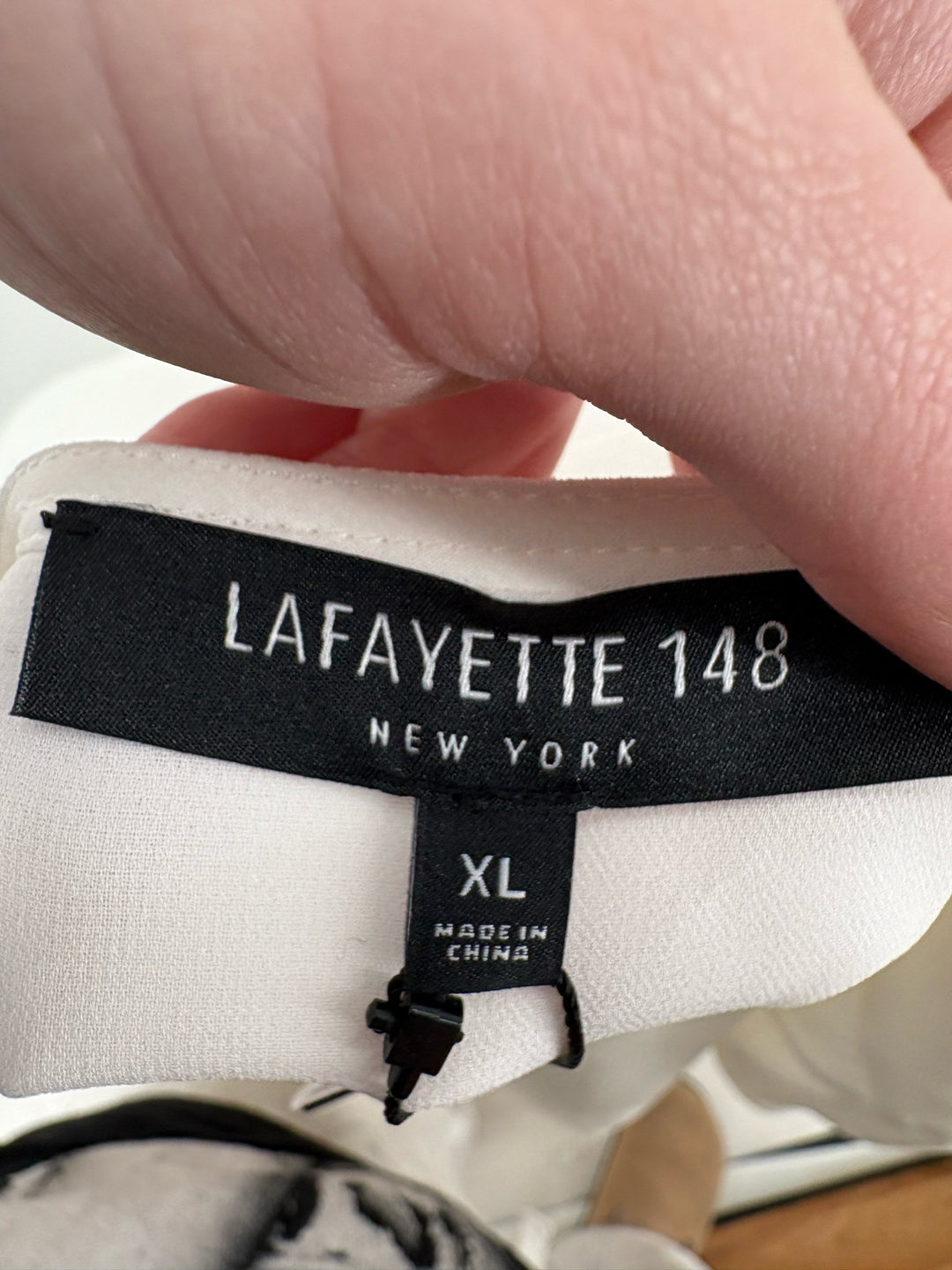 Size XL LAFAYETTE Ivory Shirt