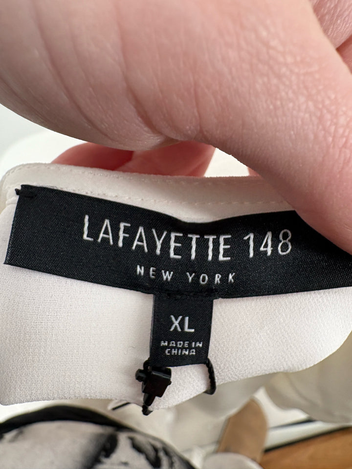 Size XL LAFAYETTE Ivory Shirt