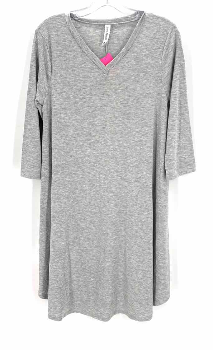 Size M ZENANA Gray Dress