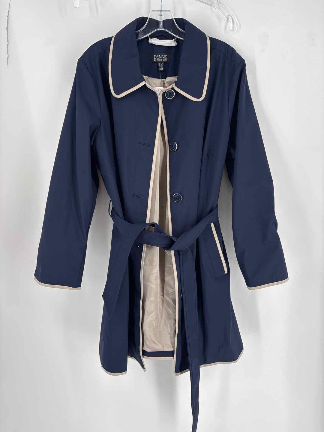 Size 1X DENNIS BASSO Navy Jacket