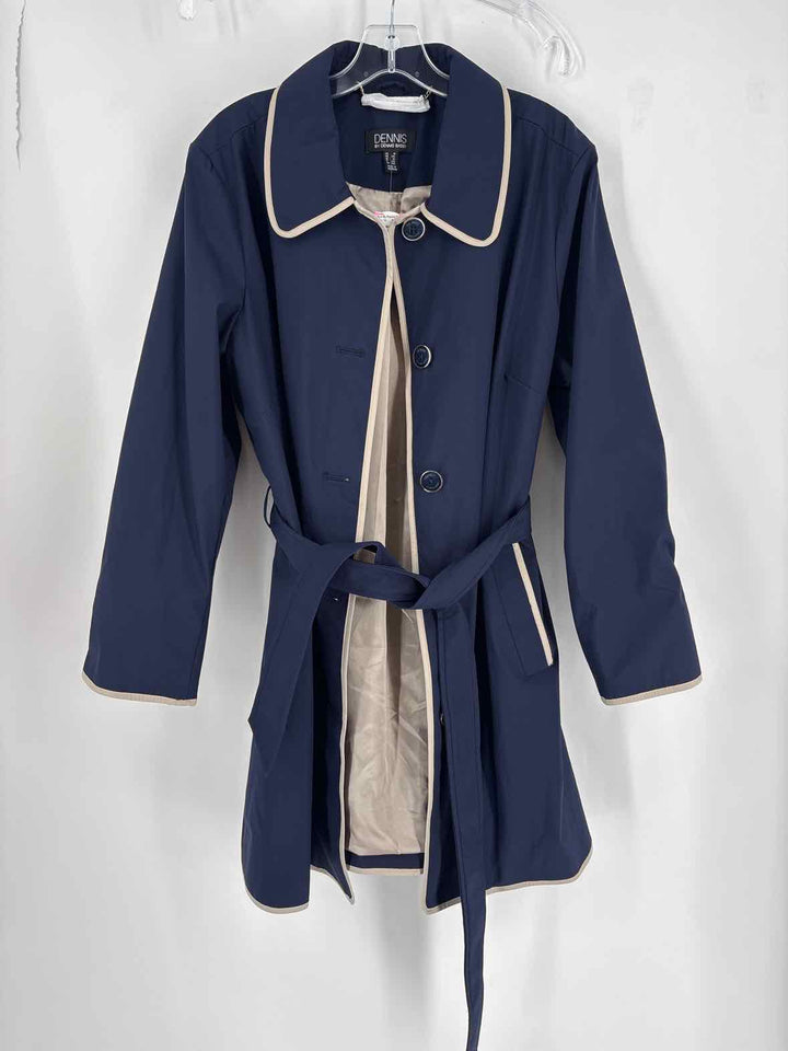 Size 1X DENNIS BASSO Navy Jacket
