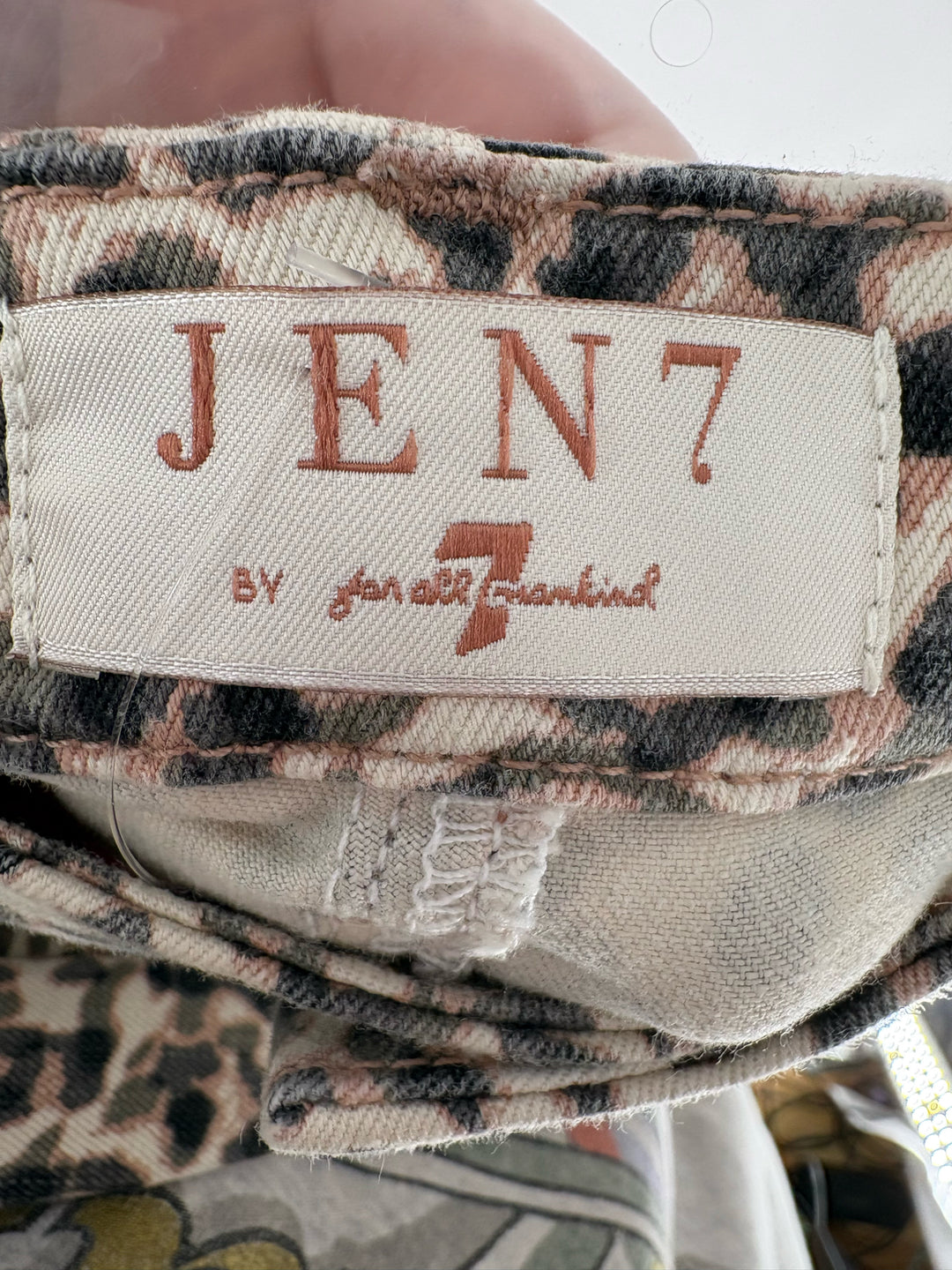 Size 8 SEVEN OF ALL MANKIND Tan Skirt