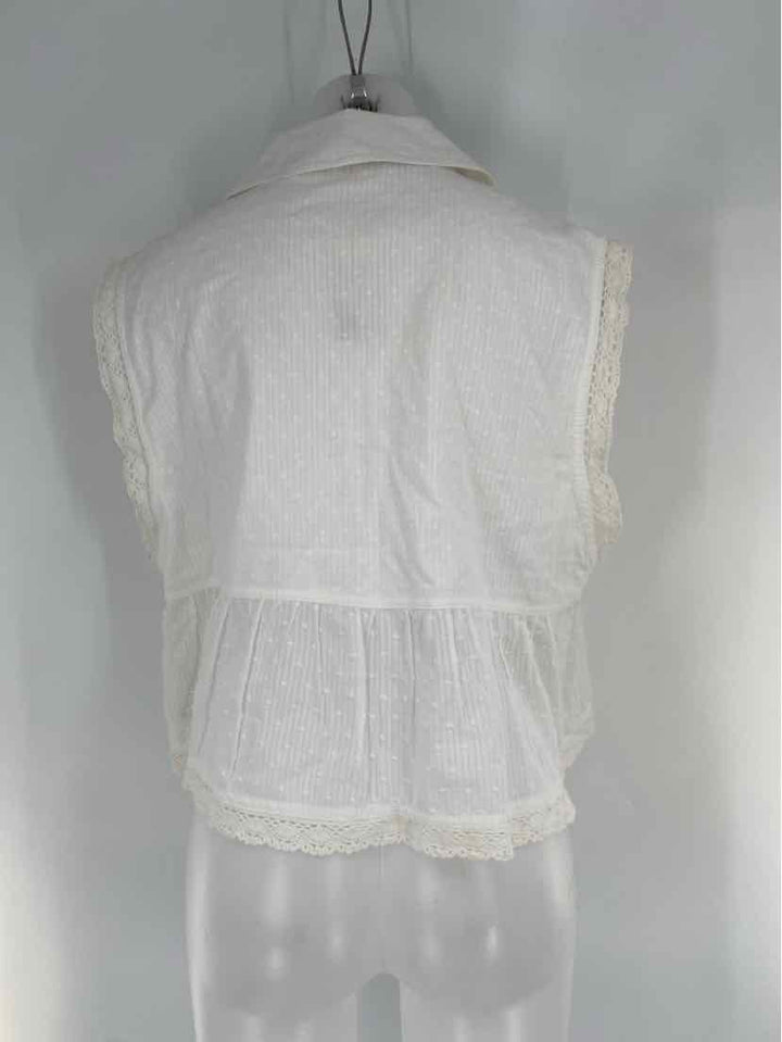 Size XL Pilcro & the Letterpress White Shirt