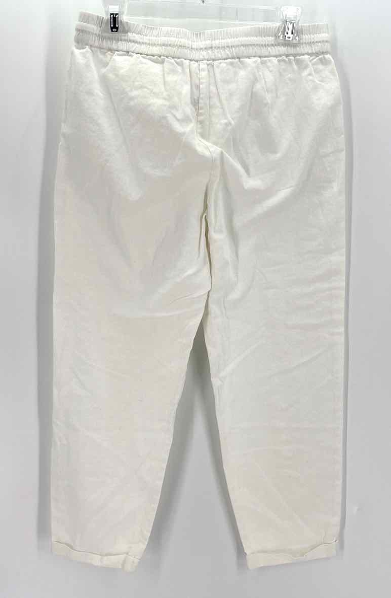 Size 6 J Crew White Pants