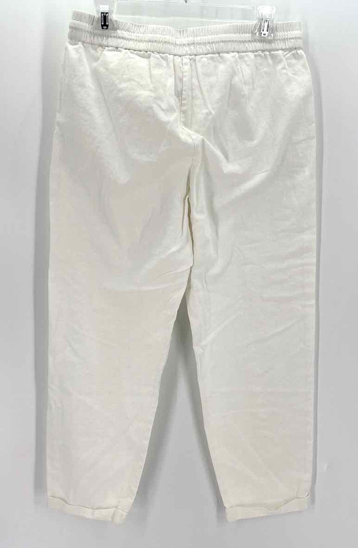Size 6 J Crew White Pants