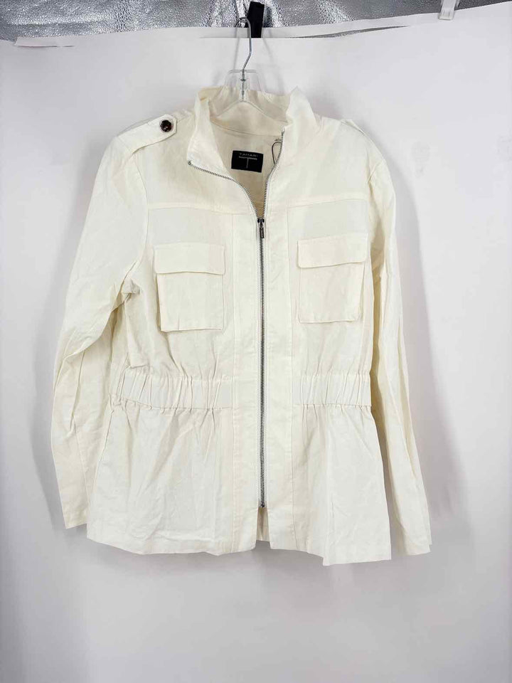 Size L TAHARI Cream Jacket