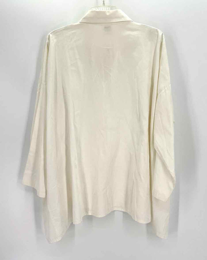 Size 3X PLANET Ivory Shirt