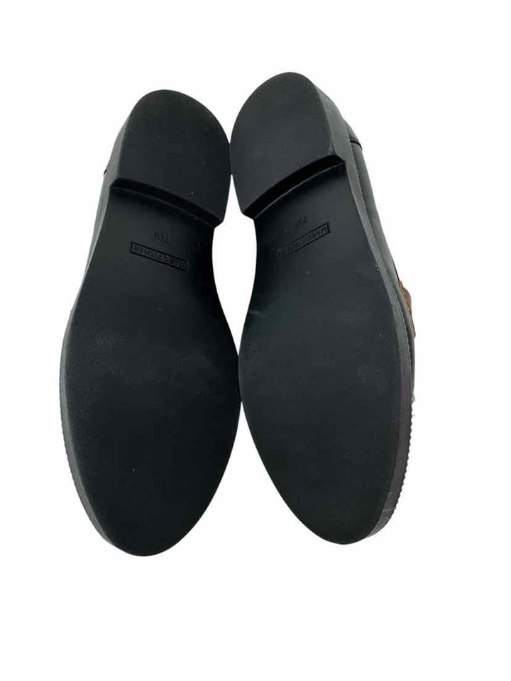 Shoe Size 7.5 MARC FISHER Black Leather Loafers